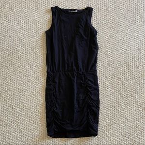 Athleta black form fitting dress